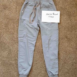 Figs Dark Space Grey joggers